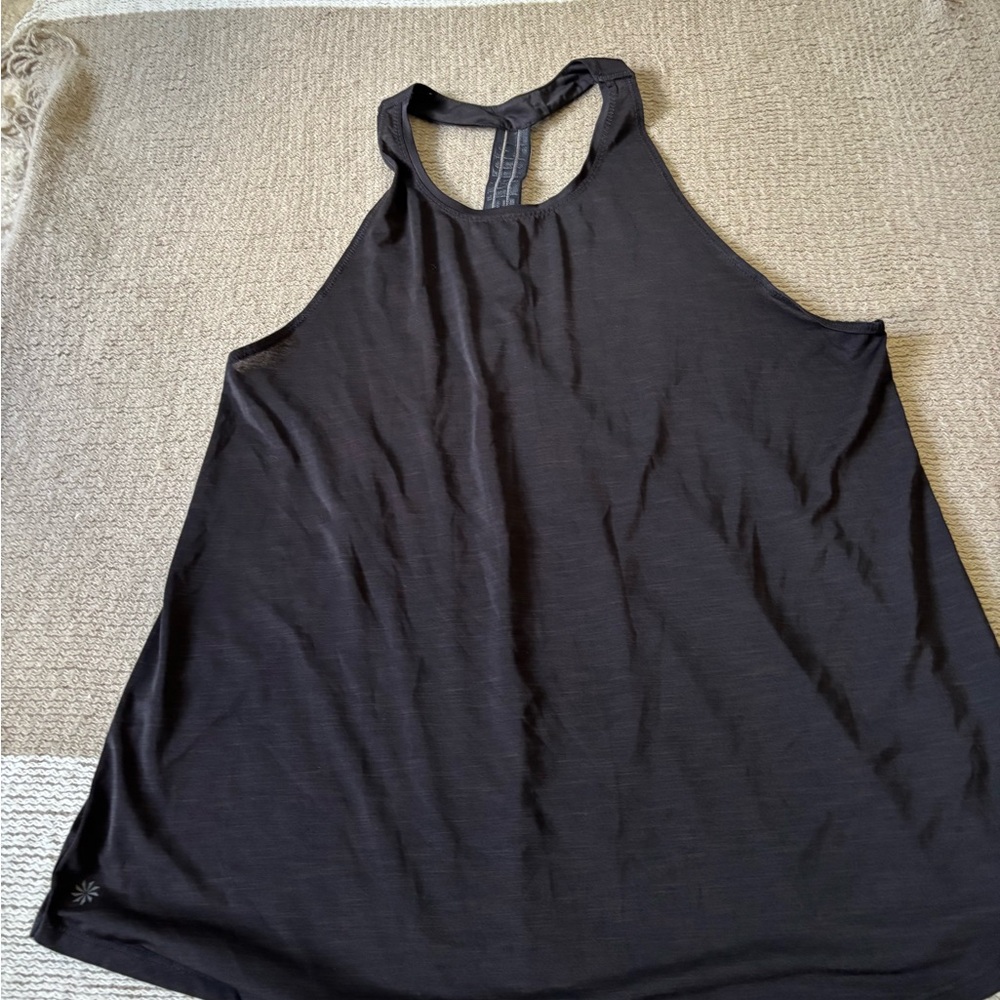 Athleta Power of She Black Racerback Tank - Lightweight Active Top